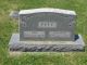 Edd Peet and Maude Ethel Slawson Headstone