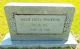 Willie Leona Richardson Robertson Headstone