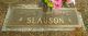 Curtis Claybon Slauson and Blanche Gilliland Headstone