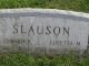 Edward Edmund Slauson And Loretta M. Buckley Headstone