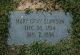 Mary Gray Slawson Headstone