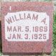 William Amos Suiter Headstone