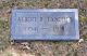 Albert Russell Fancher Headstone