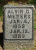 Alvin D. Meyers Headstone