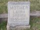 Laura O. Robinson Brown Headstone