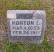 Horton L. Brush Headstone