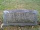 Ulysses Grant Buttery and Charlotte Eva Saunders Headstone