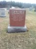 Daniel Webster Carle and Mary Elizabeth Carle Headstone