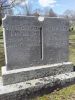 Willard M. Carter and Prusia Lucetta Paddleford Headstone