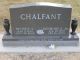 Kenmore G. Chalfant Jr. and Beverly A. Short headstone