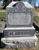 Charles Henry Slawson and Lydia Briggs Headstone