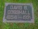 David Bird Cogshall Headstone
