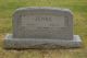 David P. Jenks and Julia Edna DeForest Headstone