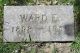 Ward Ellsworth Davis Headstone