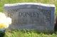 Lyle Donley and Luella Alice Davis Headstone