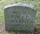 Eunice Bouton Fancher Headstone