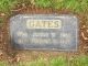 Arthur Ware Gates and Verrena Hyde Headstone