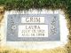 Laura Anna Hine Grim Headstone