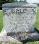 Allen L. Hale and Martha Ladd Headstone