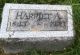 Harriet Darrow Parkhurst Headstone