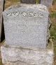 Harriet Frances Crissey Headstone