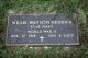 William Watson Hedrick Headstone