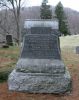 Columbus H. Hubbard and Almira Jane Benedict Headstone
