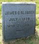 James Oscar Slauson Headstone
