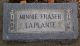 Minnie E. Fraser LaPlante Headstone