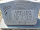 Larry Leon Livingston Headstone