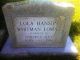 Lola Jane A. Hanson Whitman Lomax Headstone
