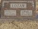 Edward Lockburner Lozaw and Mildred Margaret Snyder Headstone