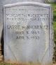 Margaret De Mackiewicz Headstone