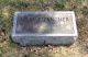 Mary 'Etta' Fancher Headstone