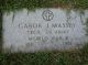 Gabor J. Massey Headstone
