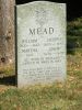 William Mead Family Headstone