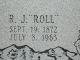 Rollo Jackson 'Roll' Means Headstone