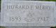 Howard Merry Headstone