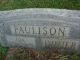 Everett Paulison and Ada Birdsall Headstone