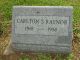 Carlton S. Raynor Headstone