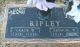 Raymond W. Ripley and Grace Wynonia Boyers Headstone