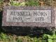 Russell Horn Headstone