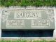 Dwight Stanley Sargent and Gladys Henrietta Zurcher Headstone