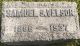 Samuel Smith Velsor Headstone