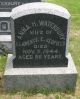 Anna H. Waterbury Scofield Headstone