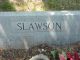 William Andrew Slawson and Minnie Jane Ratliff Headstone