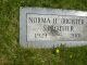 Norma Hazel Richter Strother Headstone