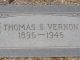 Thomas Spiller Vernon Headstone
