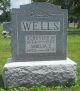 Schuyler Morton Wells and Amelia Eliza Slawson Headstone