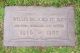 Willis Brooks Storey Headstone
